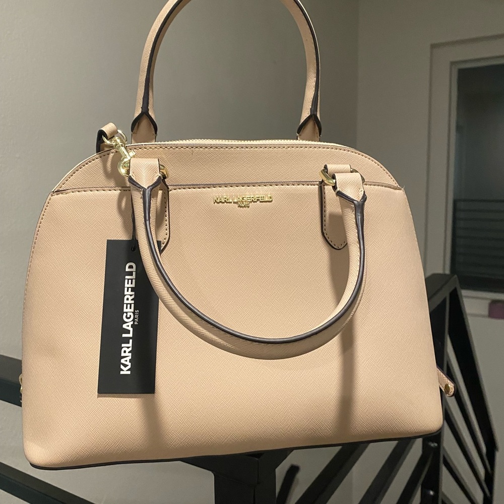 KARL LAGERFIELD Dome Satchel